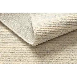 FLUX 461.93.AE120 rug for living room or bedroom in cream and grey shades