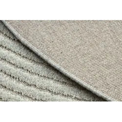FLUX oval wool rug, structural in blue grey color, ideal for the living room