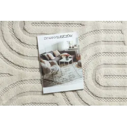 SANTO Sisal Geometric White Rug