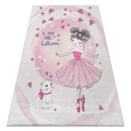 BAMBINO 2161 Ballerina Kitten Kids Rug