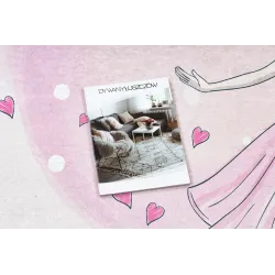 BAMBINO 2161 Ballerina Kitten Kids Rug