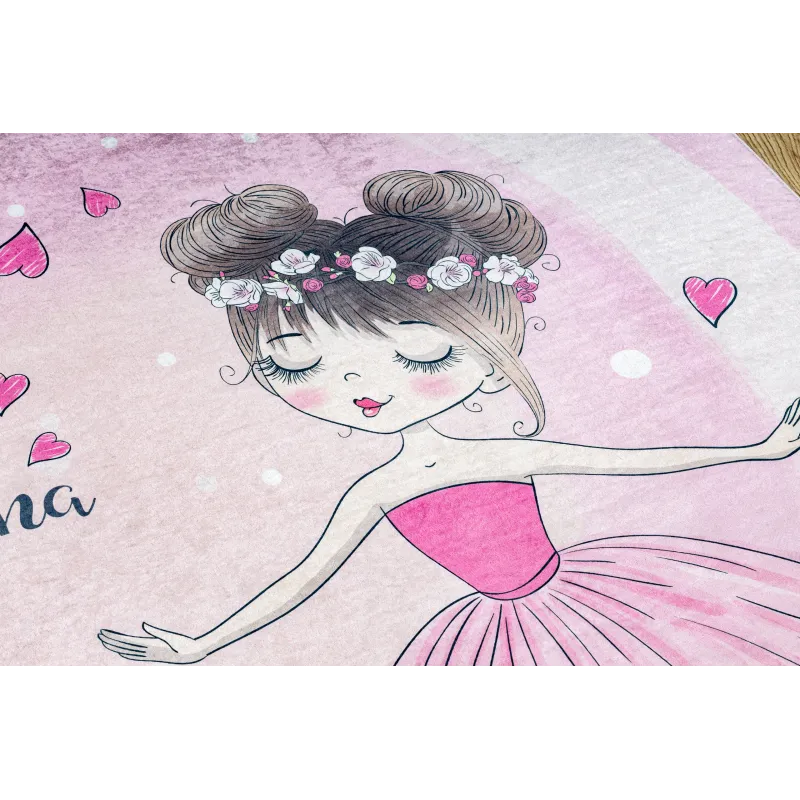BAMBINO 2161 Ballerina Kitten Kids Rug