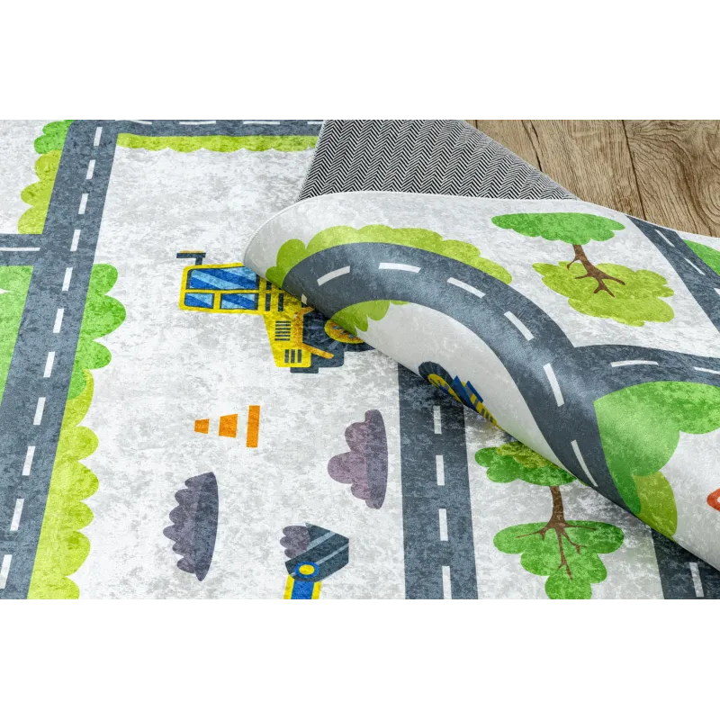 BAMBINO 2338 Excavator Washable Rug