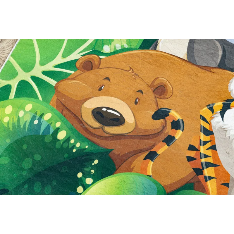 BAMBINO 2651 Jungle Animals Washable Rug