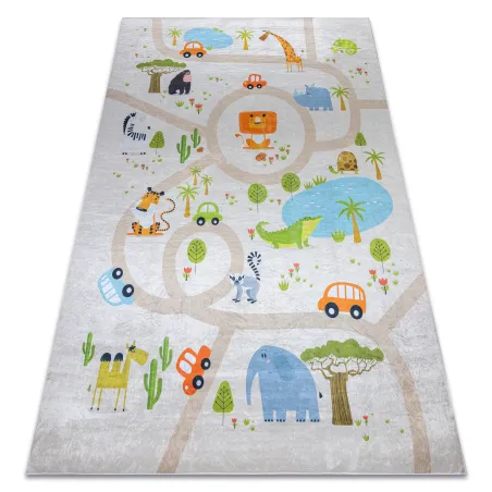 BAMBINO 50230 Zoo Washable Rug