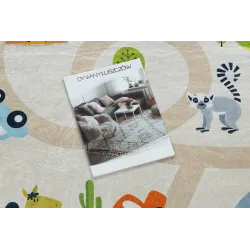 BAMBINO 50230 Zoo Washable Rug