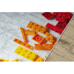 BAMBINO 38480 Building Blocks Washable Rug