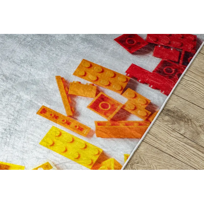 BAMBINO 38480 Building Blocks Washable Rug