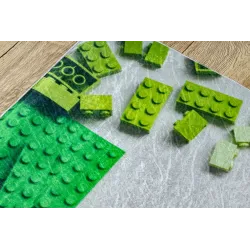 BAMBINO 38480 Building Blocks Washable Rug