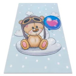 Washable Rug BAMBINO 43030 Teddy Bear