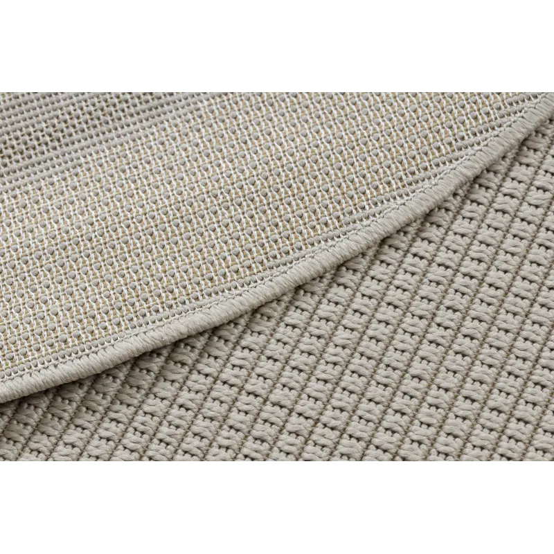 TIMO 5979 Round Outdoor Sisal Rug White