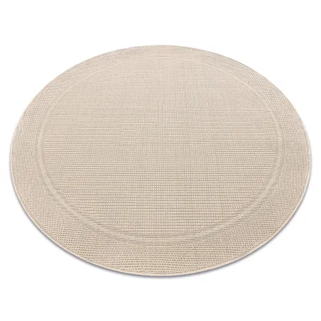 TIMO 5979 Round Outdoor Sisal Rug Beige