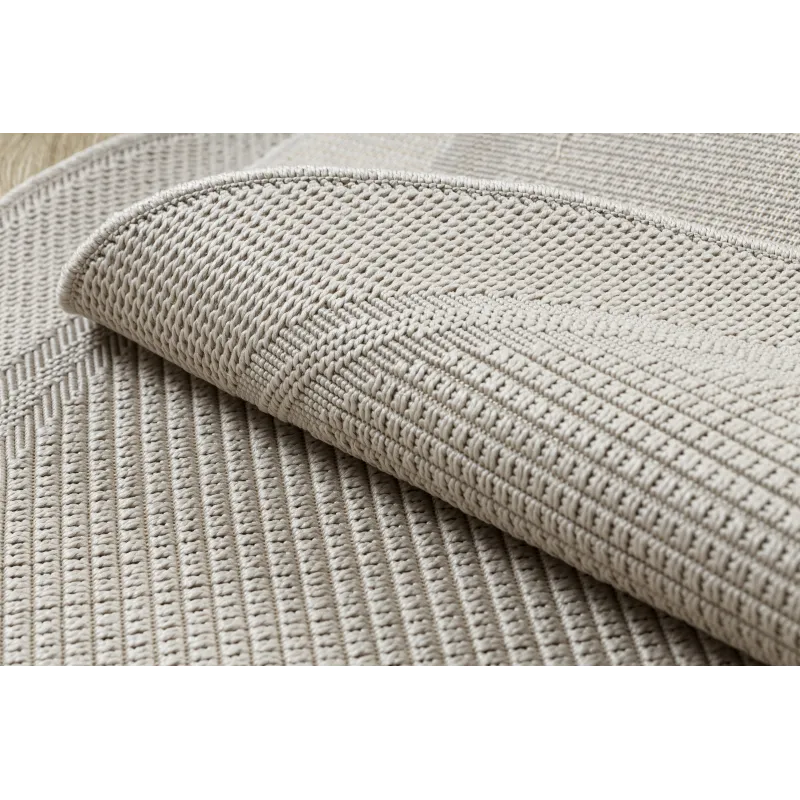 TIMO 5979 Round Outdoor Sisal Rug Beige