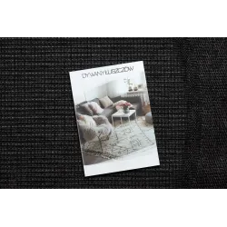TIMO 5000 Round Outdoor Sisal Rug Black