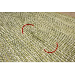 PATIO Sisal Flat Woven Green Rug