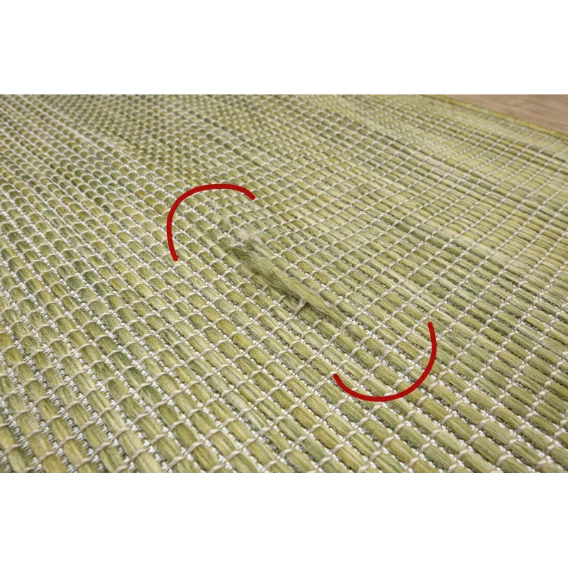 PATIO Sisal Flat Woven Green Rug