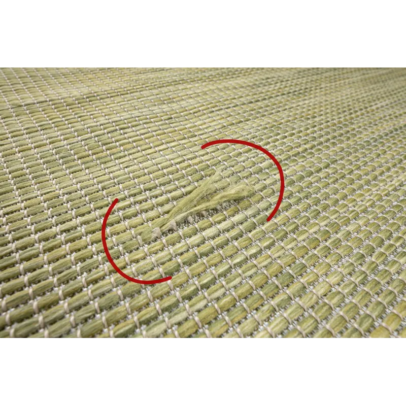 PATIO Sisal Flat Woven Green Rug