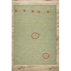 PATIO Sisal Flat Woven Green Rug