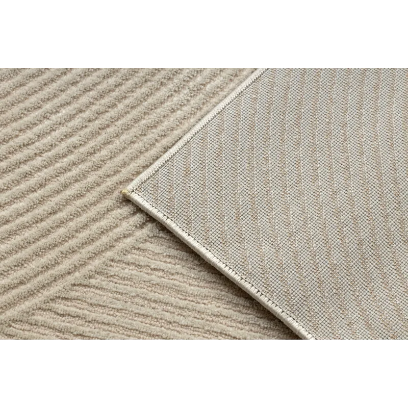 BALANCE taupe rug, modern geometric texture for stylish interiors
