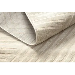 BALANCE rug perfect for living room, modern taupe design with geometric style