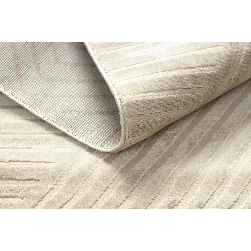 BALANCE rug perfect for living room, modern taupe design with geometric style