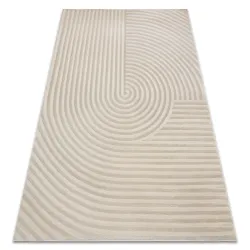BALANCE 1921 taupe geometric rug, modern carpet for living room