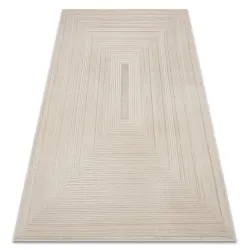 BALANCE 8788 taupe geometric rug, stylish and modern design