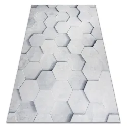 ANDRE 1180 Honeycomb 3D Rug