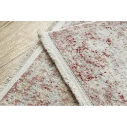 DISTIN 0828A rug in soft pink, stylish and comfortable for living rooms or bedrooms