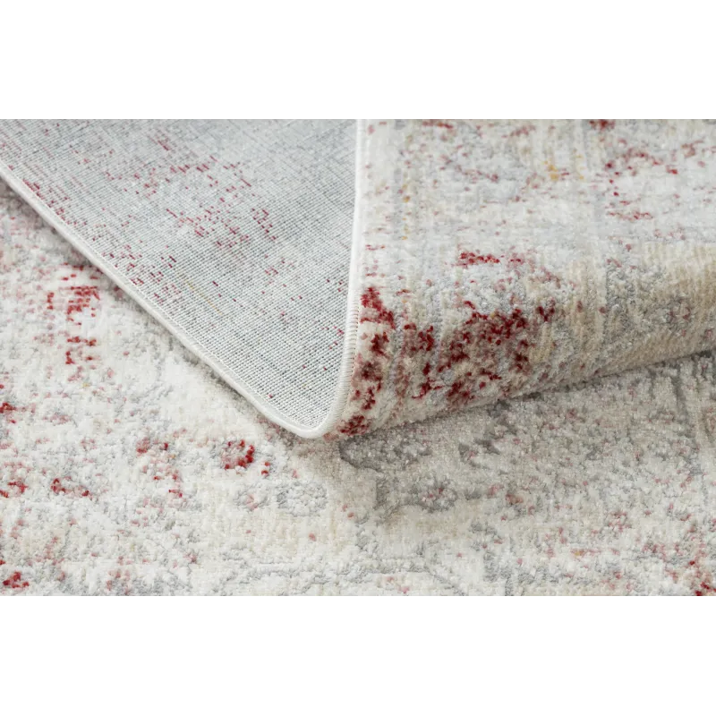 DISTIN 0828A rug with fringes, great for outdoor spaces or patios
