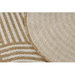 ORGANIC 1835 sisal rug with irregular shape - stylish home accessory