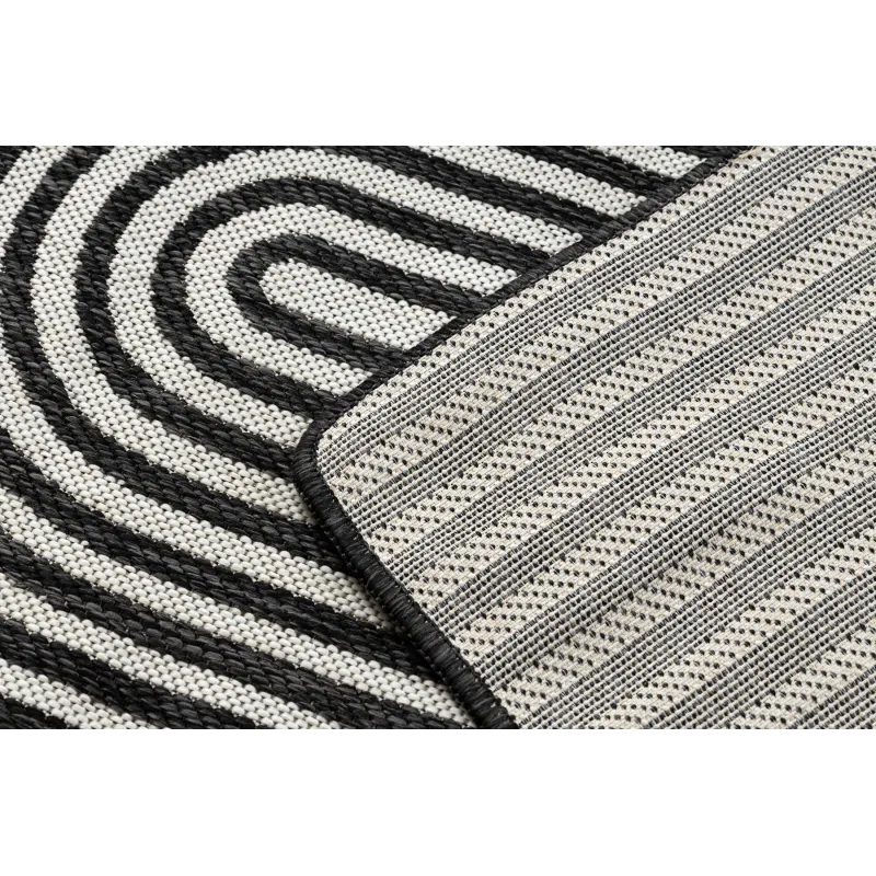 ORGANIC 2131 rug made of natural sisal, featuring an elegant geometric pattern