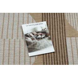 Stylish ORGANIC 2769 sisal rug in natural tones - perfect for modern interiors