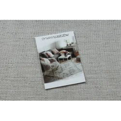 Stylish ORGANIC 2125 rug in cream and black - perfect for contemporary interiors