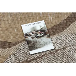 Modern ORGANIC 2739 Sisal Rug in stone beige tones