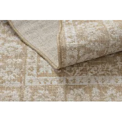 Ideal for garden or terrace, ORGANIC 2762 Sisal Ornament rug, weather-resistant