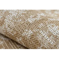 Perfect choice for kids' room, ORGANIC 2762 Sisal Ornament rug, safe and stylish