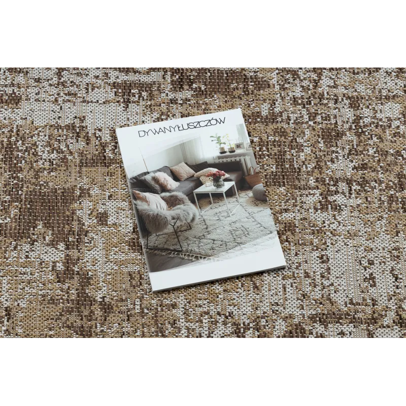Modern ORGANIC 2755 rug in ecru shades, a stylish addition to any room