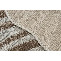 ORGANIC 2767 sisal rug with modern texture in ecru/natural shade