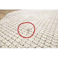 Soft looped CASABLANCA LOOP rug, perfect for bedroom or living room
