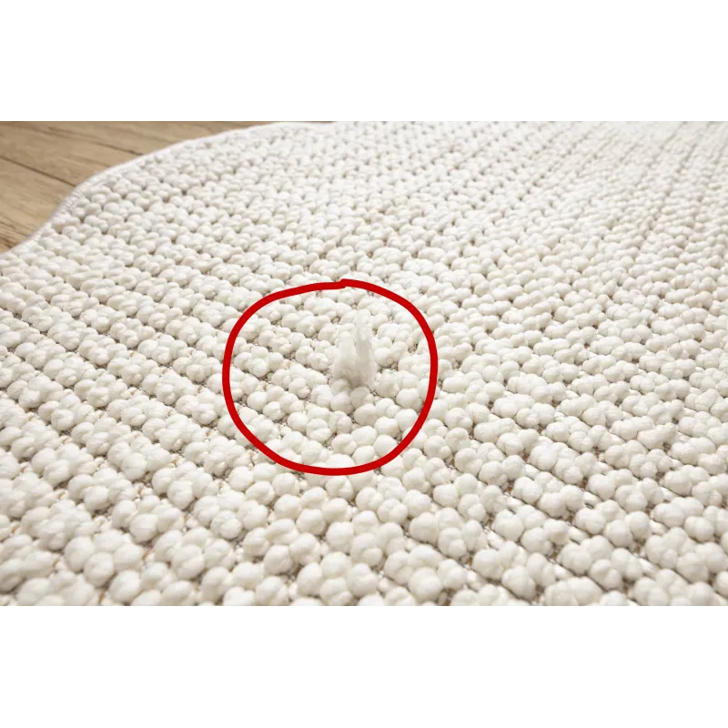 Soft looped CASABLANCA LOOP rug, perfect for bedroom or living room