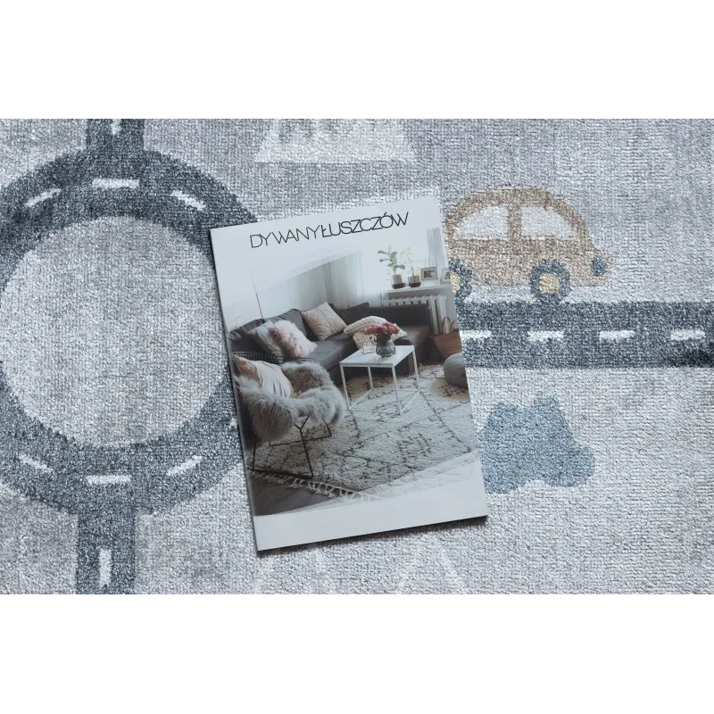 BONO 726 Grey Round Rug