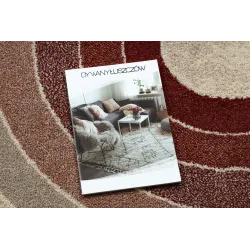 FUSION 0807 rug with a modern geometric pattern, perfect for the living room