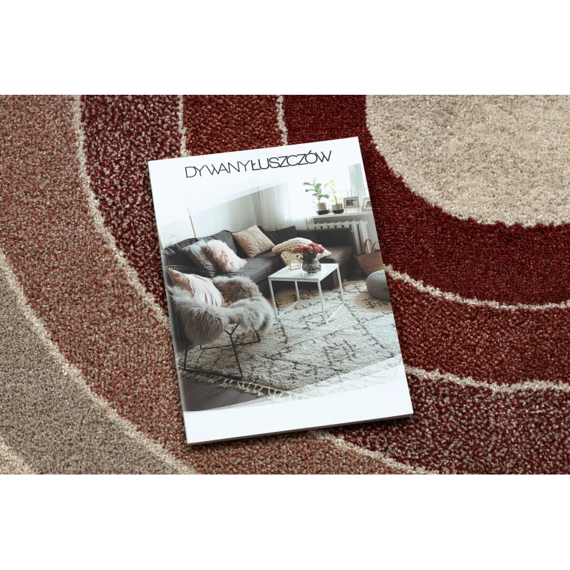 FUSION 0807 rug with a modern geometric pattern, perfect for the living room