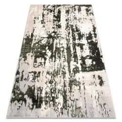 ALLURE 9428 Rug - Stylish geometric design in green and beige tones