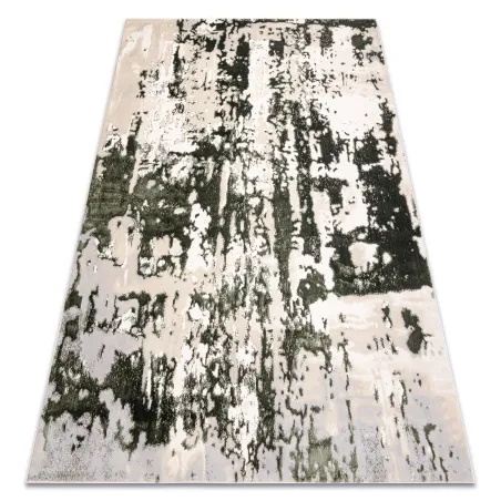 ALLURE 9428 Rug - Stylish geometric design in green and beige tones