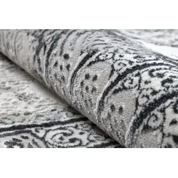 ALLURE 5715 rug suitable for bedrooms, stylish and glamorous in light grey