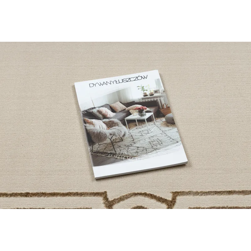 Modern ALLURE 1907 rug, elegant beige with a glamorous touch