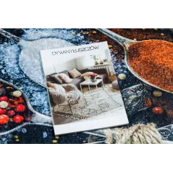ANDRE 9002 Spice Kitchen Washable Rug
