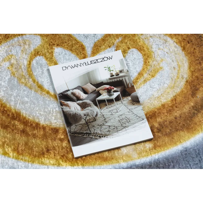 Washable ANDRE Coffee Kitchen Rug
